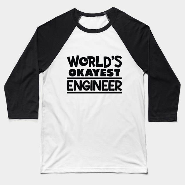 engineer Baseball T-Shirt by Polli